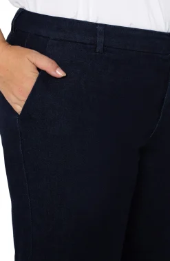 Liverpool Los Angeles Jeans-KELSEY WIDE LEG TROUSER Indigorinse