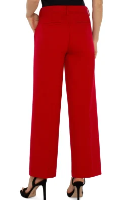 Liverpool Los Angeles Pants|Trousers-KELSEY WIDE LEG TROUSER Tangored