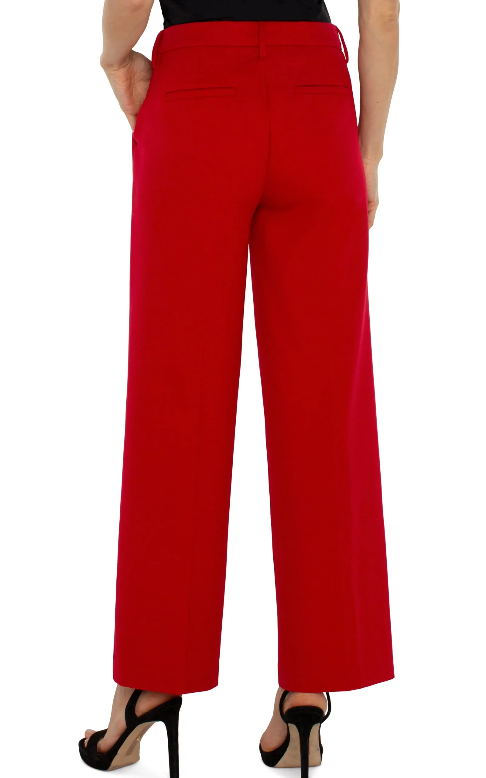 Liverpool Los Angeles Pants|Trousers-KELSEY WIDE LEG TROUSER Tangored