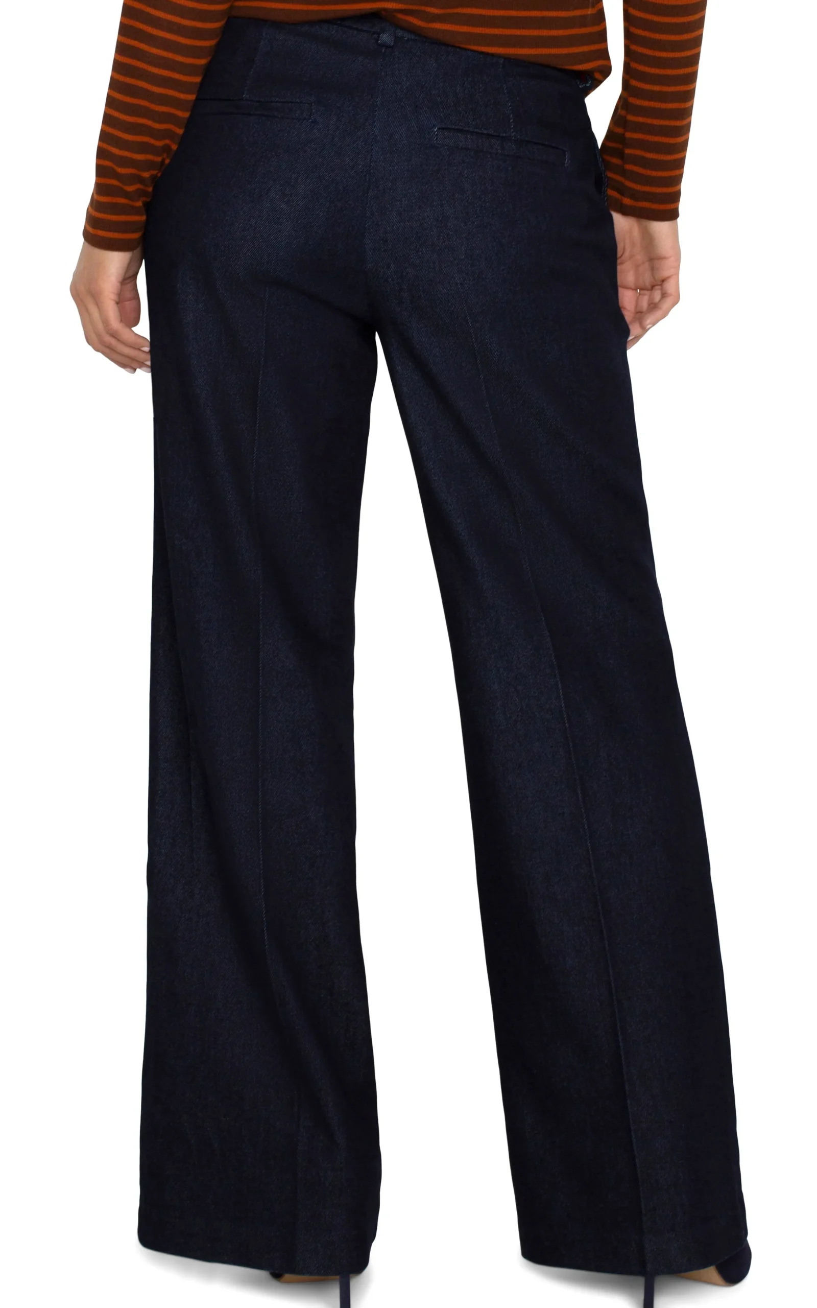 Liverpool Los Angeles Pants|Wide-Leg-KELSEY WIDE LEG TROUSER Indigorinse