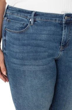 Liverpool Los Angeles Jeans-KENNEDY CROP STRAIGHT Mcallaster