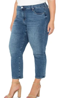 Liverpool Los Angeles Jeans-KENNEDY CROP STRAIGHT Mcallaster