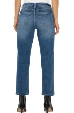 Liverpool Los Angeles Jeans|Straight-KENNEDY CROP STRAIGHT - ECO Mcallaster