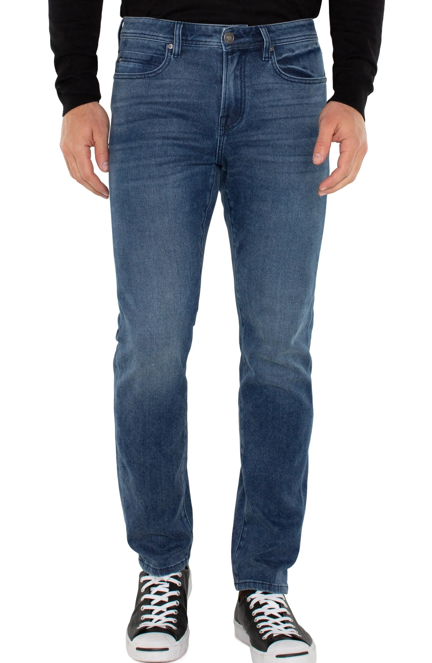 Liverpool Los Angeles Jeans|Modern Straight-KINGSTON MODERN SLIM STRAIGHT Montenido