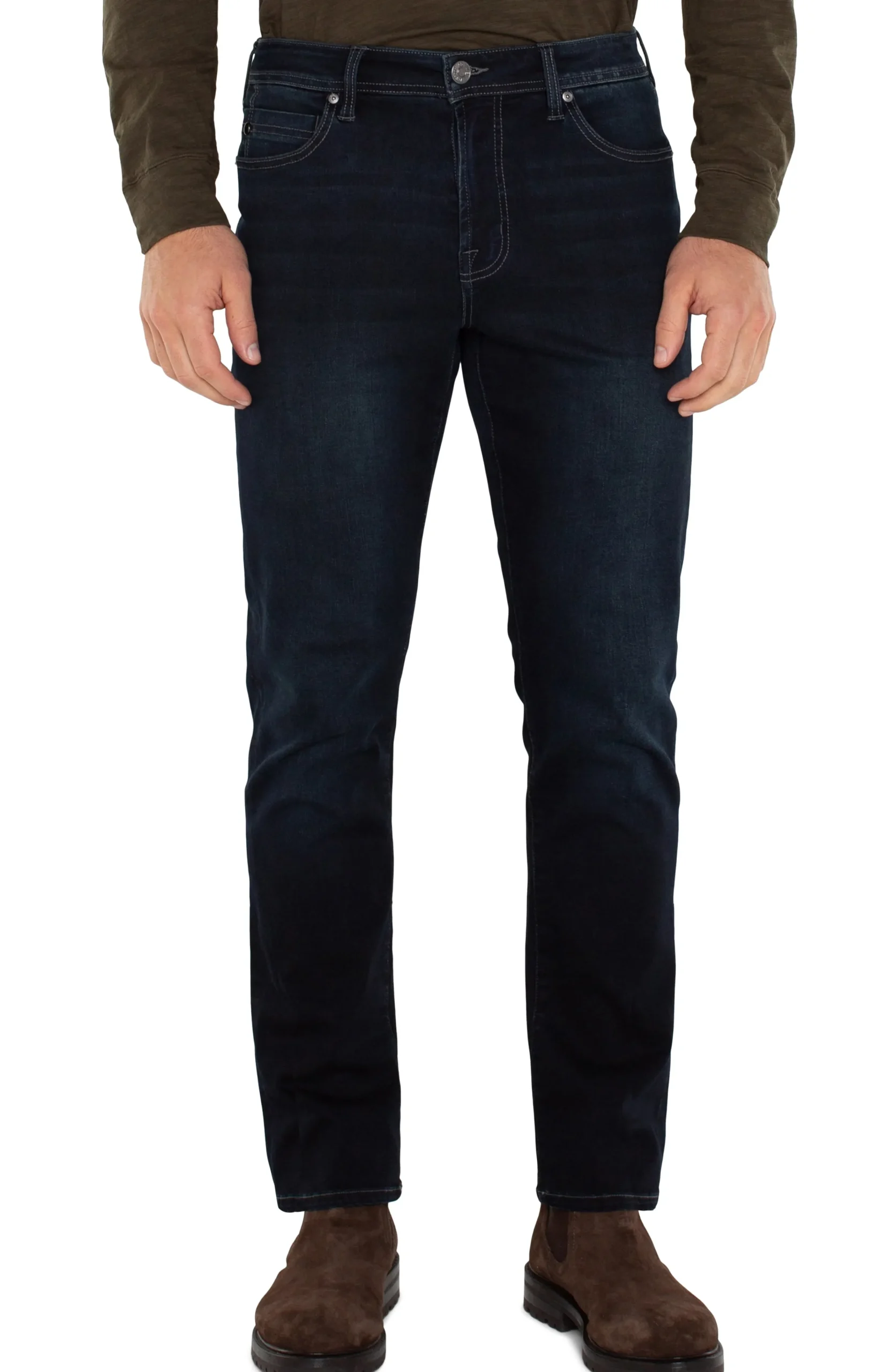 Liverpool Los Angeles Jeans|Modern Straight-KINGSTON MODERN STRAIGHT Descanso