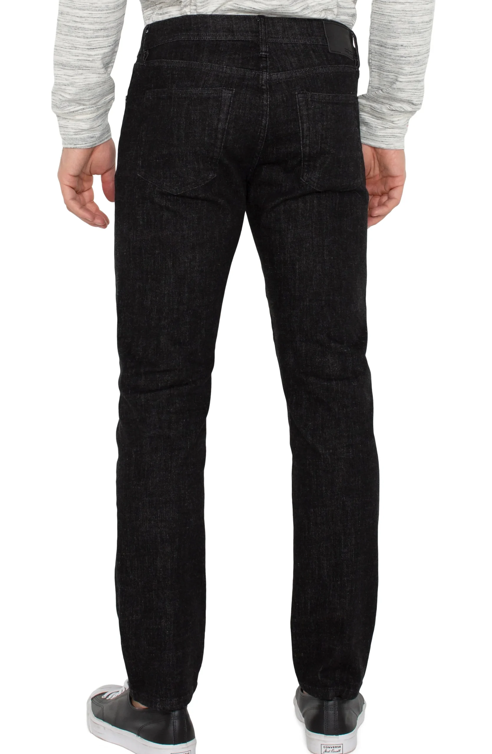 Liverpool Los Angeles Jeans|Modern Straight-KINGSTON MODERN STRAIGHT COMFORT STRETCH Blackrinse