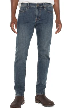 Liverpool Los Angeles Jeans|Modern Straight-KINGSTON MODERN STRAIGHT CROSSHATCH COOLMAX Wrightwood