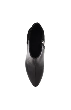 Liverpool Los Angeles Boots|Wedges & Espadrilles-LAX BOOTIE WITH CHOP OUT WEDGE Black