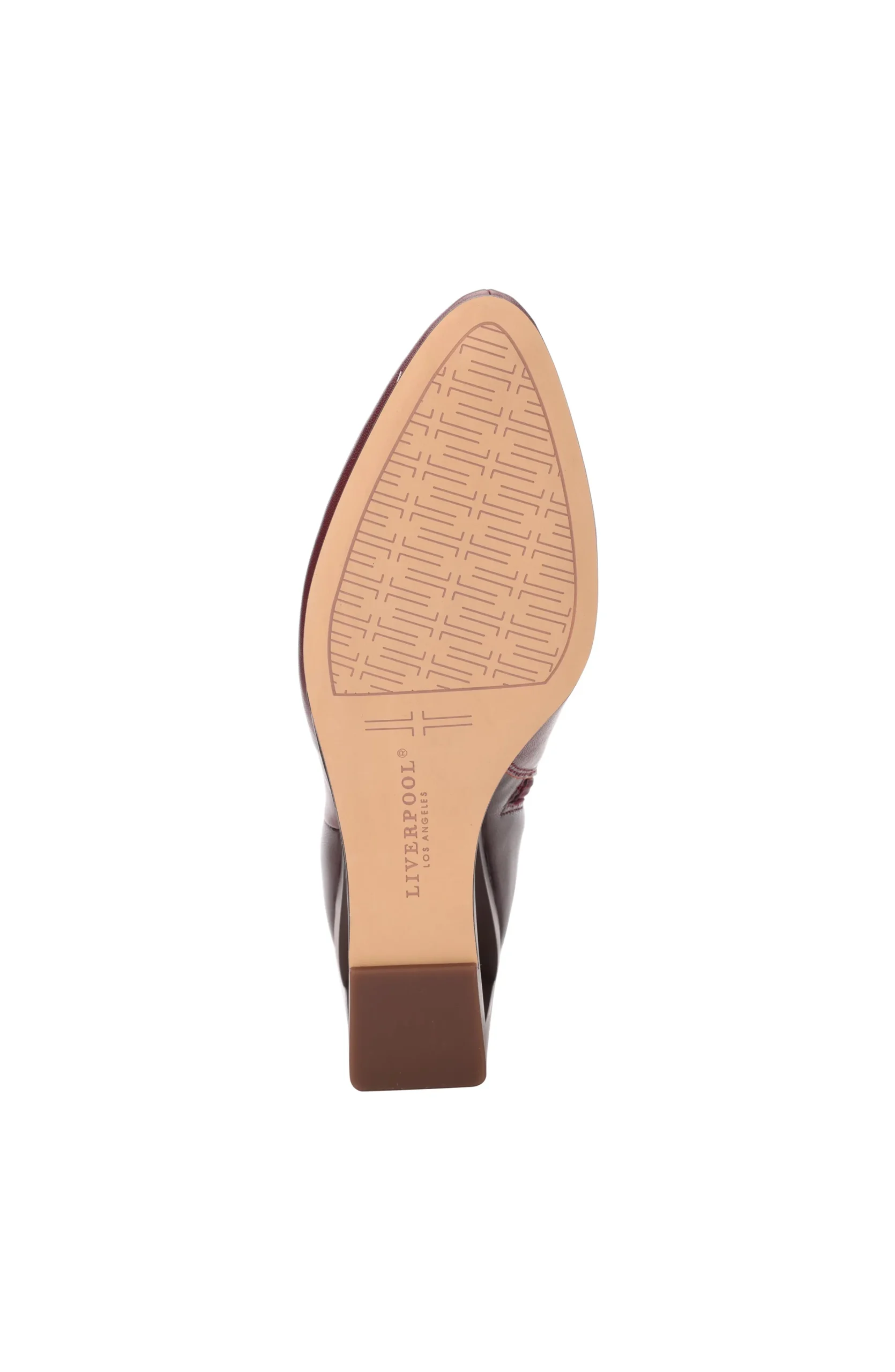 Liverpool Los Angeles Boots|Wedges & Espadrilles-LAX BOOTIE WITH CHOP OUT WEDGE Bordeaux
