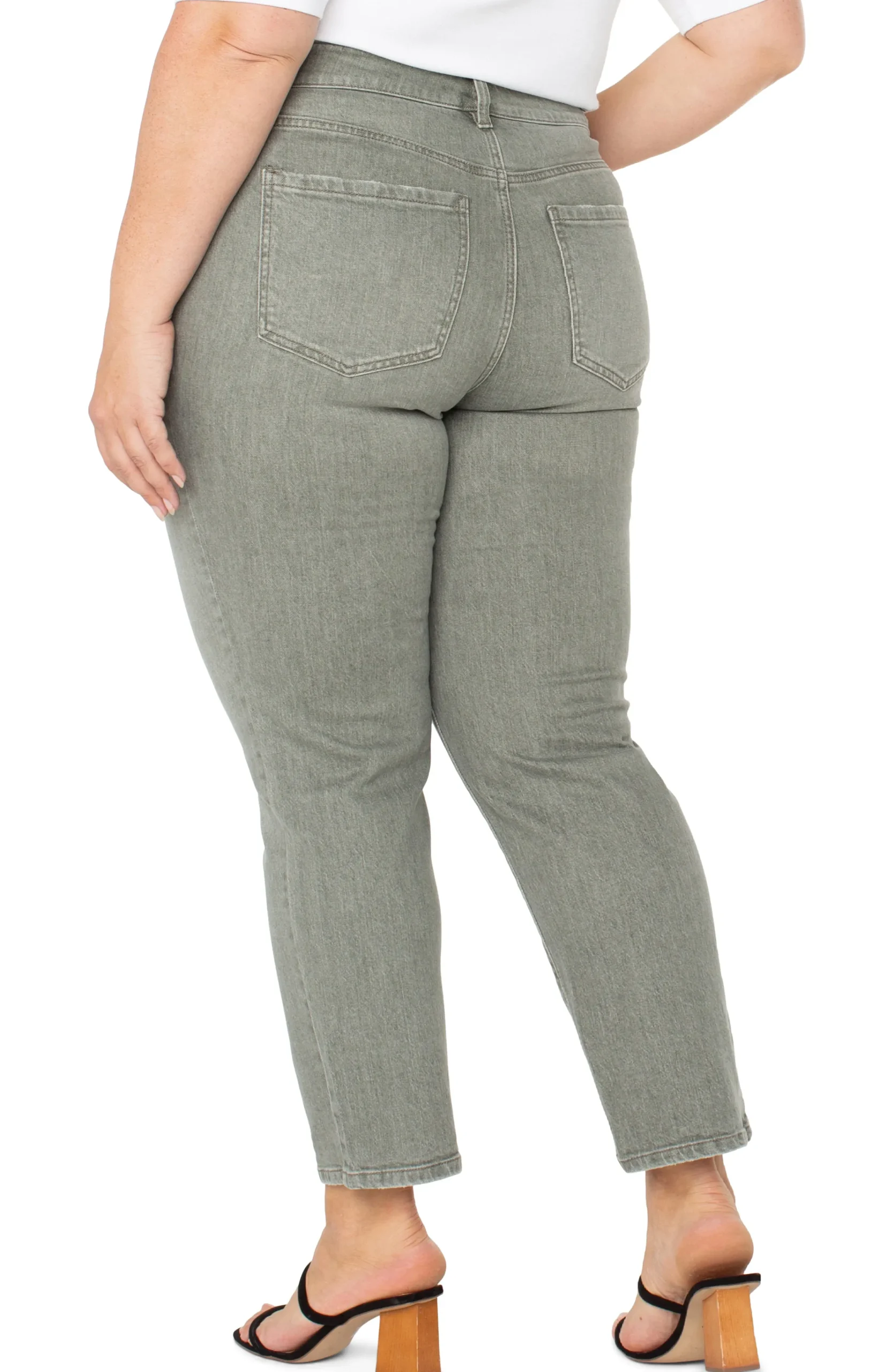 Liverpool Los Angeles Jeans-LIV NON-SKINNY SKINNY Vintagegreen