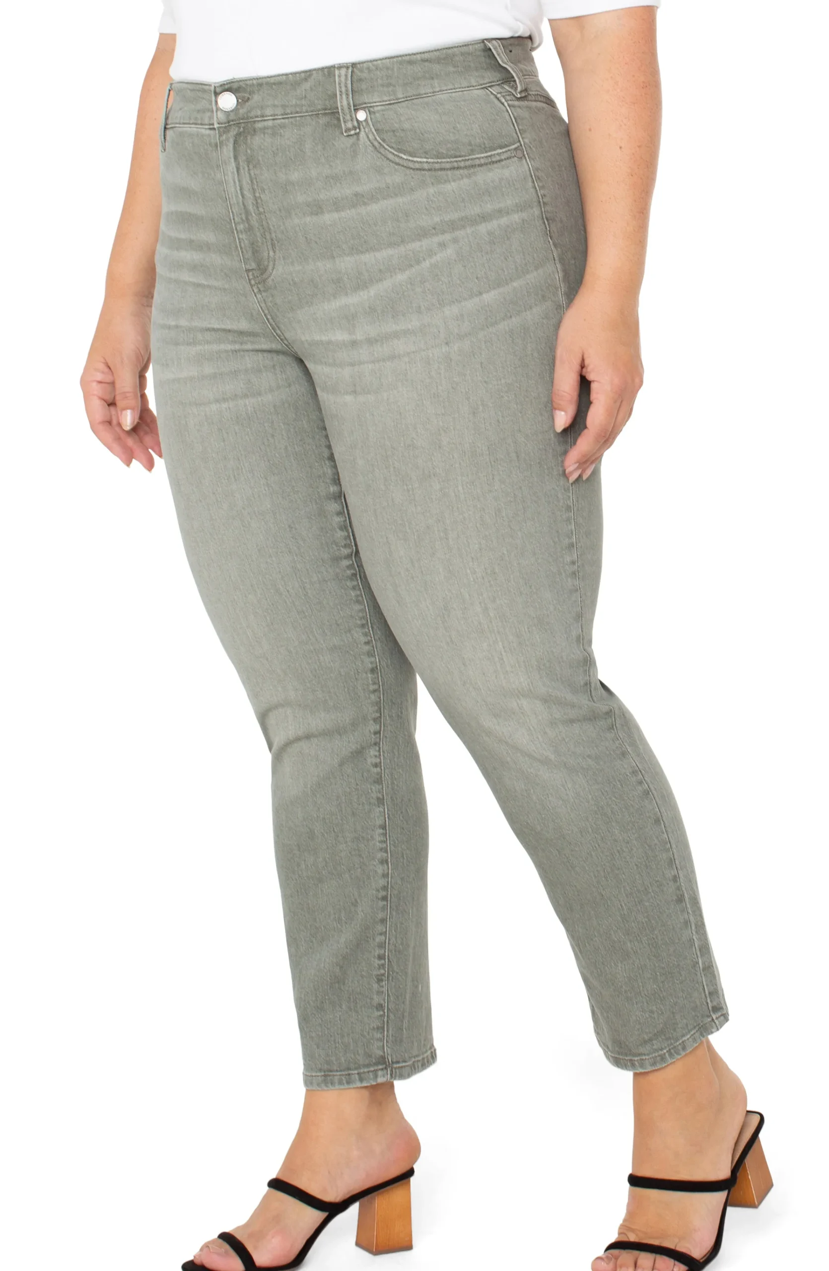 Liverpool Los Angeles Jeans-LIV NON-SKINNY SKINNY Vintagegreen