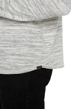 Liverpool Los Angeles Shirts|Tees-LONG SLEEVE CREW NECK Greywhitemulti