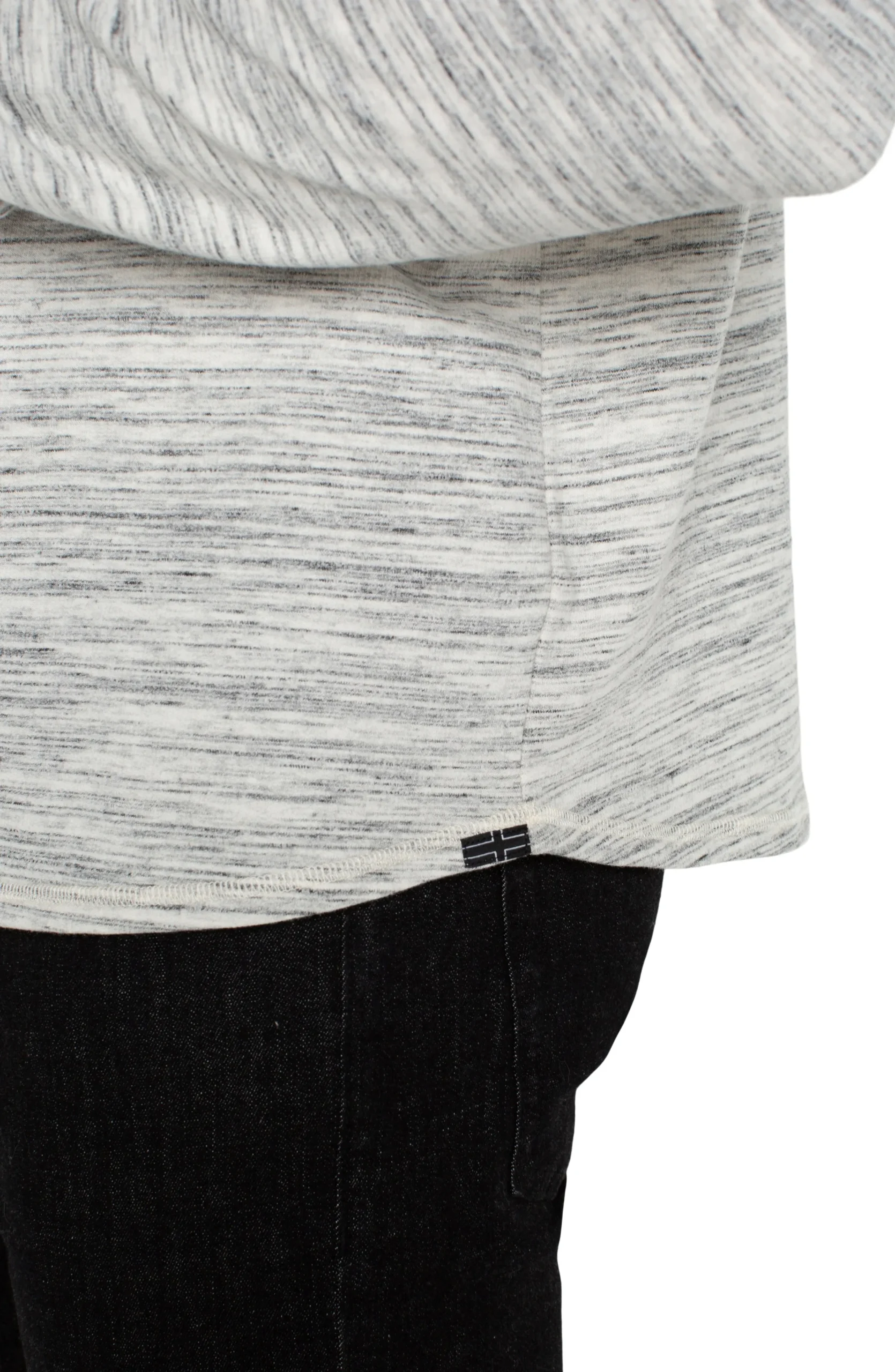 Liverpool Los Angeles Shirts|Tees-LONG SLEEVE CREW NECK Greywhitemulti