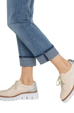 Liverpool Los Angeles Jeans|Boyfriend & Girlfriend-MARLEY GIRLFRIEND CUFFED Vineland