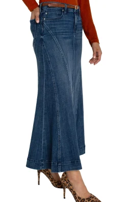 Liverpool Los Angeles Skirts|Skirts-MERMAID MAXI SKIRT Woodward