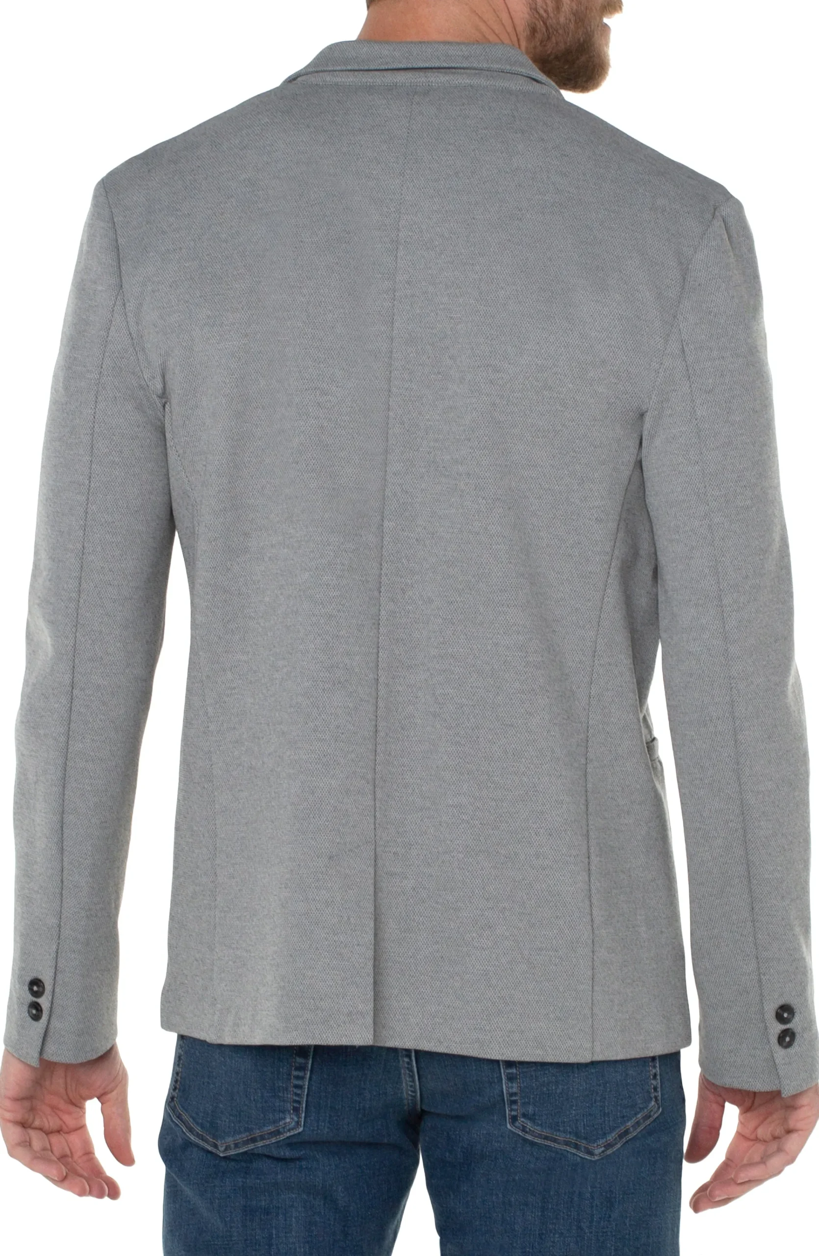 Liverpool Los Angeles Jackets & Blazers-MODERN BLAZER Heathergrey