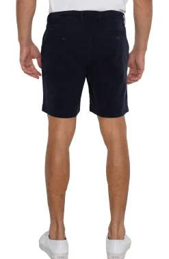 Liverpool Los Angeles Shorts-MODERN FIT TWILL SHORT Ink