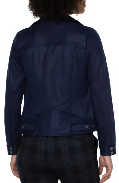 Liverpool Los Angeles Jackets-MOTO JACKET Mysticnavy