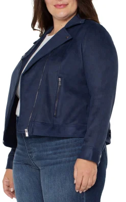 Liverpool Los Angeles Jackets-MOTO JACKET Mysticnavy