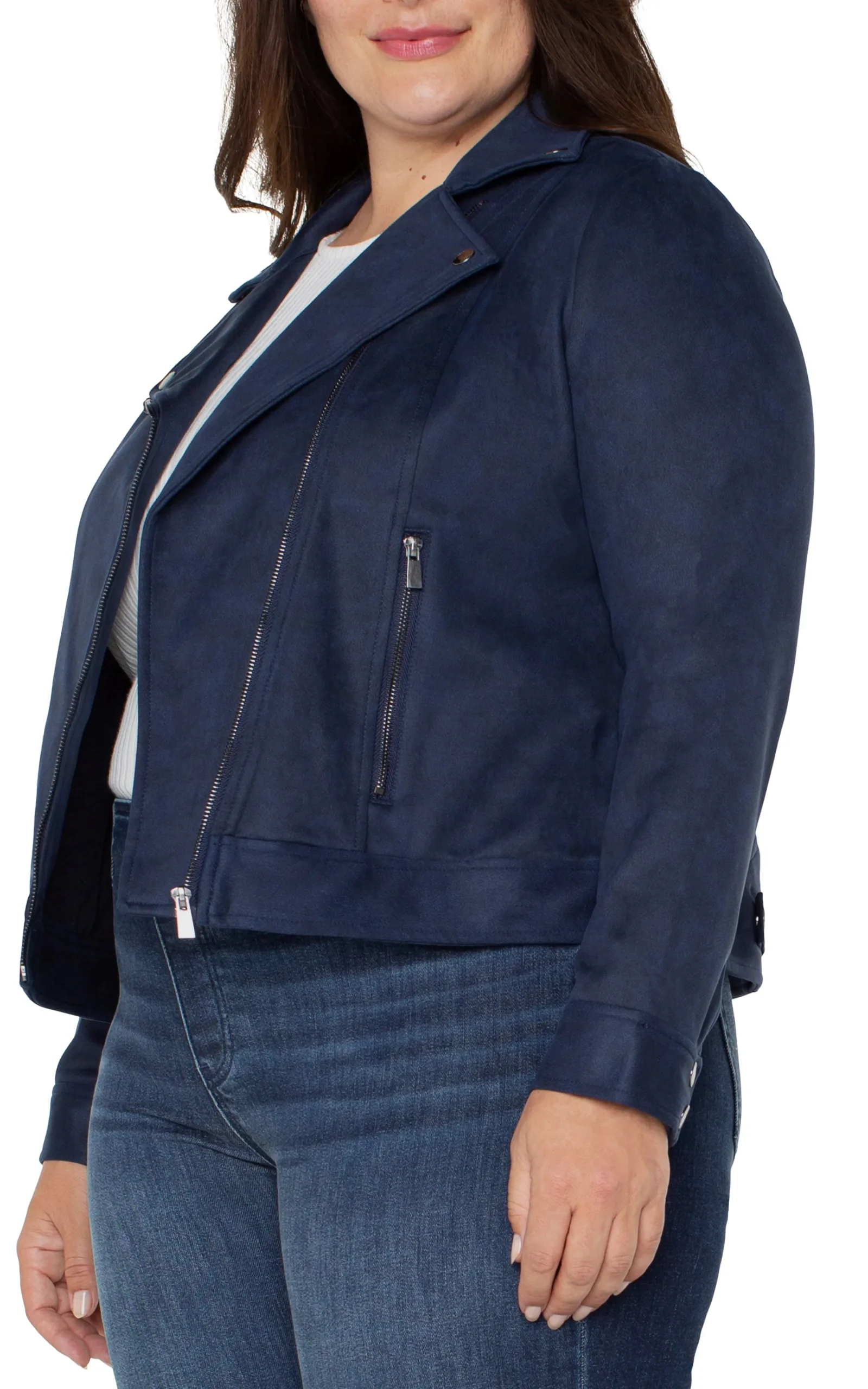 Liverpool Los Angeles Jackets-MOTO JACKET Mysticnavy