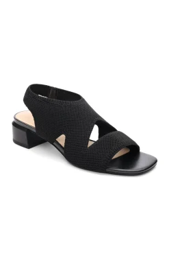 Liverpool Los Angeles Sandals-PACIFIC SLIP ON SANDAL WITH MINI BLOCK HEEL Black