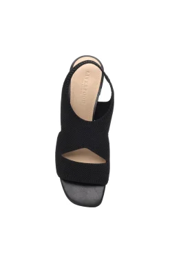Liverpool Los Angeles Sandals-PACIFIC SLIP ON SANDAL WITH MINI BLOCK HEEL Black