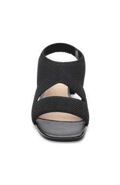 Liverpool Los Angeles Sandals-PACIFIC SLIP ON SANDAL WITH MINI BLOCK HEEL Black
