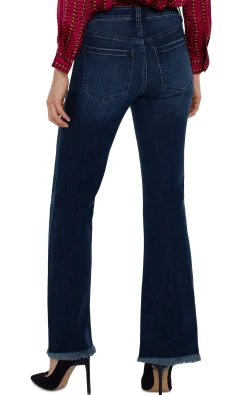 Liverpool Los Angeles Jeans|Jeans-PETITE HANNAH ECO FLARE WITH WELT POCKETS Mountdora