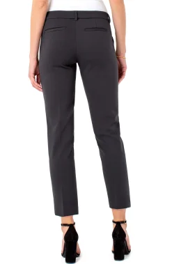 Liverpool Los Angeles Pants-PETITE KELSEY KNIT TROUSER SUPER STRETCH Darkshadowgrey