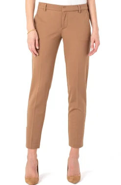 Liverpool Los Angeles Pants-PETITE KELSEY KNIT TROUSER SUPER STRETCH Maple