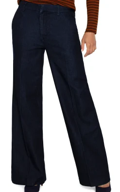 Liverpool Los Angeles Jeans|Pants-PETITE KELSEY WIDE LEG TROUSER Indigorinse