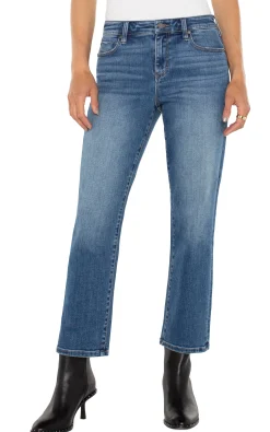 Liverpool Los Angeles Jeans-PETITE KENNEDY CROP STRAIGHT - ECO Mcallaster