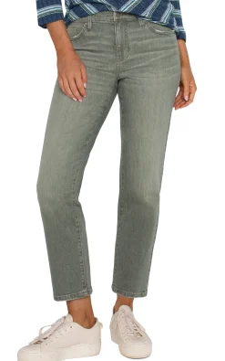 Liverpool Los Angeles Jeans-PETITE LIV NON-SKINNY SKINNY Vintagegreen