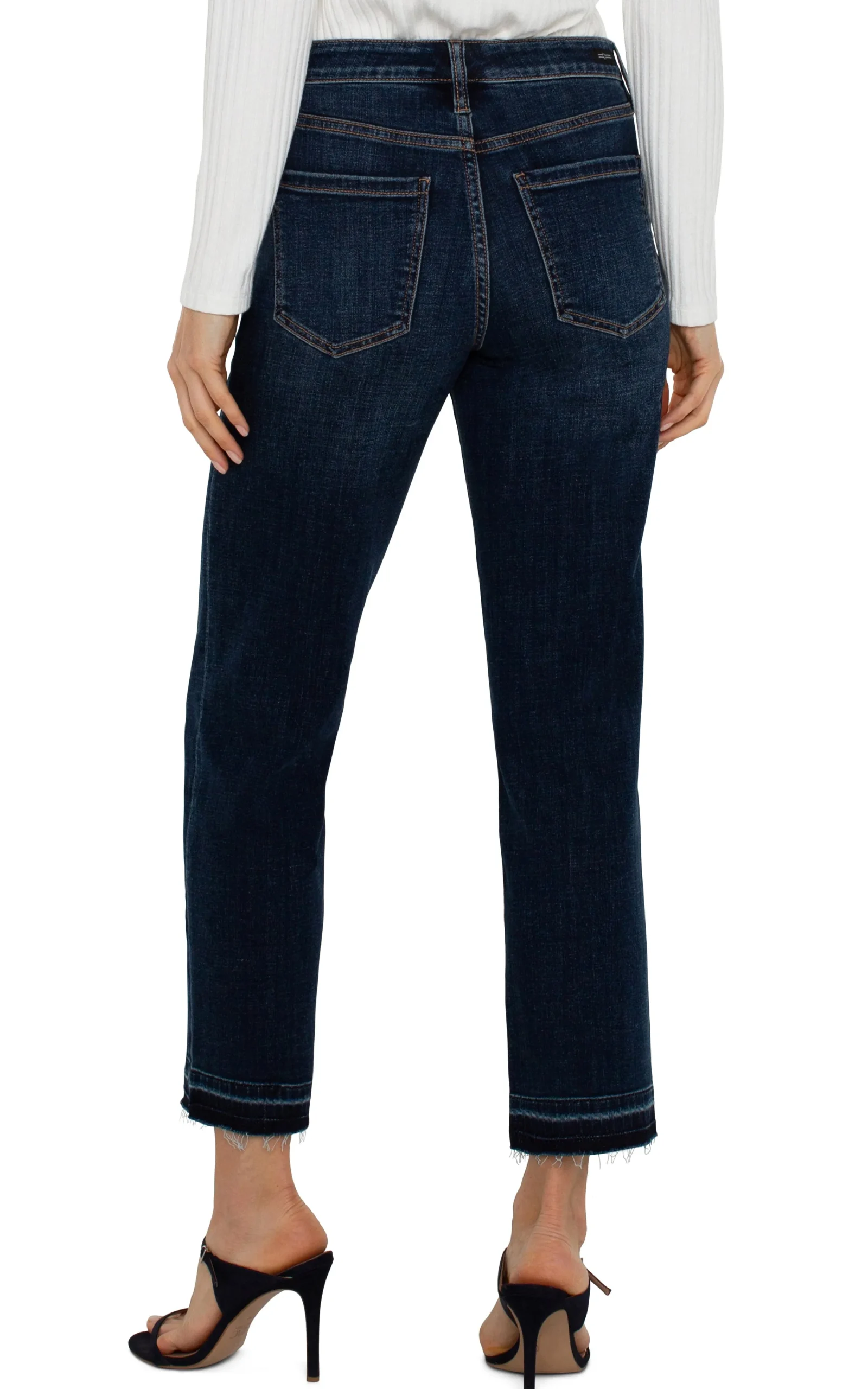 Liverpool Los Angeles Jeans-PETITE LIV NON-SKINNY SKINNY WITH LET DOWN HEM Albany