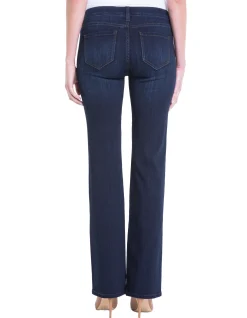 Liverpool Los Angeles Jeans-PETITE LUCY BOOTCUT SILKY SOFT Dunmoredark