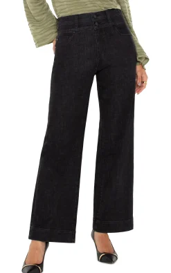 Liverpool Los Angeles Jeans-PETITE STRIDE HI-RISE WIDE LEG Rockville