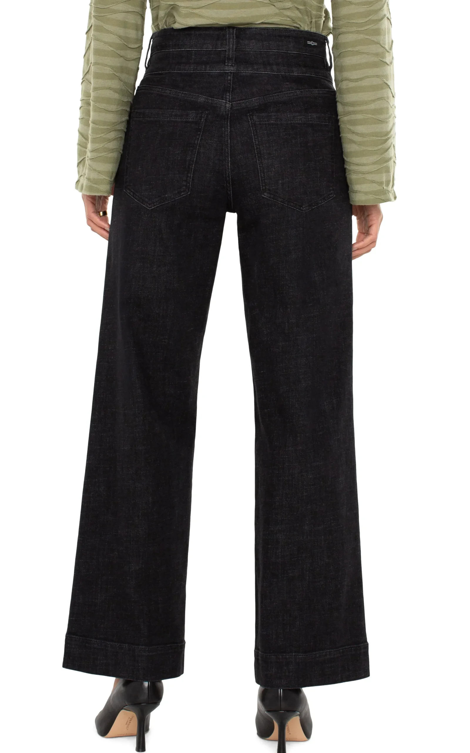 Liverpool Los Angeles Jeans-PETITE STRIDE HI-RISE WIDE LEG Rockville