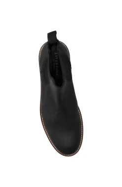 Liverpool Los Angeles Boots-RAIL SUEDE LEATHER BOOT Blackoilsuede