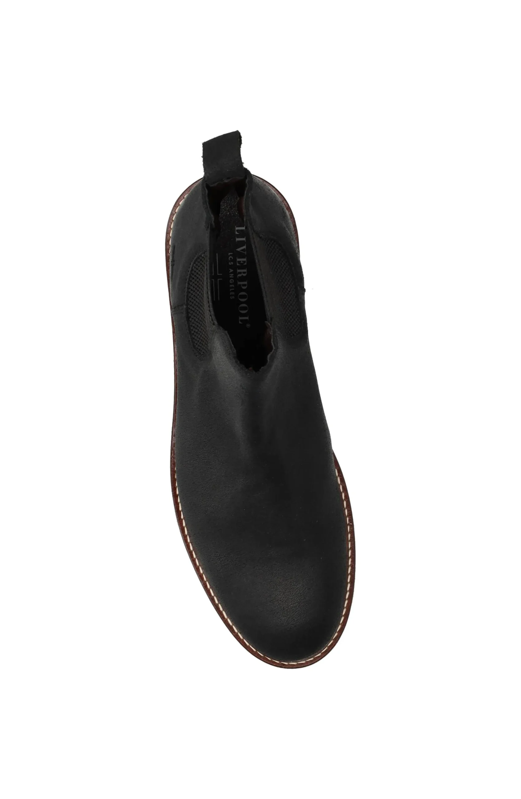 Liverpool Los Angeles Boots-RAIL SUEDE LEATHER BOOT Blackoilsuede