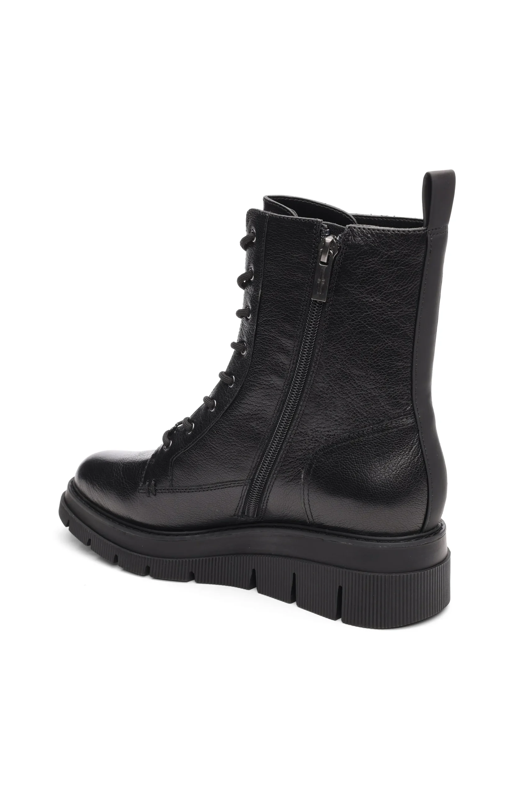 Liverpool Los Angeles Boots-REDLANDS LACE UP BOOTIE Black