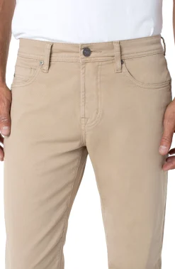 Liverpool Los Angeles Colored Twills|Relaxed Straight-REGENT RELAXED STRAIGHT PEACHED COLORED TWILL Khaki
