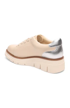 Liverpool Los Angeles Sneakers-RIVERSIDE LACE UP PLATFORM WITH RIDGE SOLE Ecrusilver