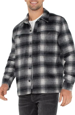 Liverpool Los Angeles Jackets & Blazers-SHIRT JACKET Navygreymulti
