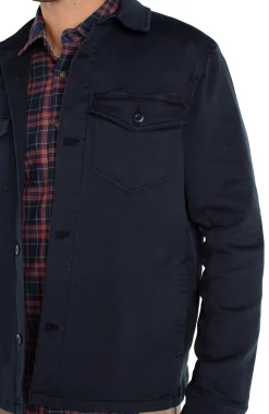Liverpool Los Angeles Jackets & Blazers-SHIRT JACKET Navy