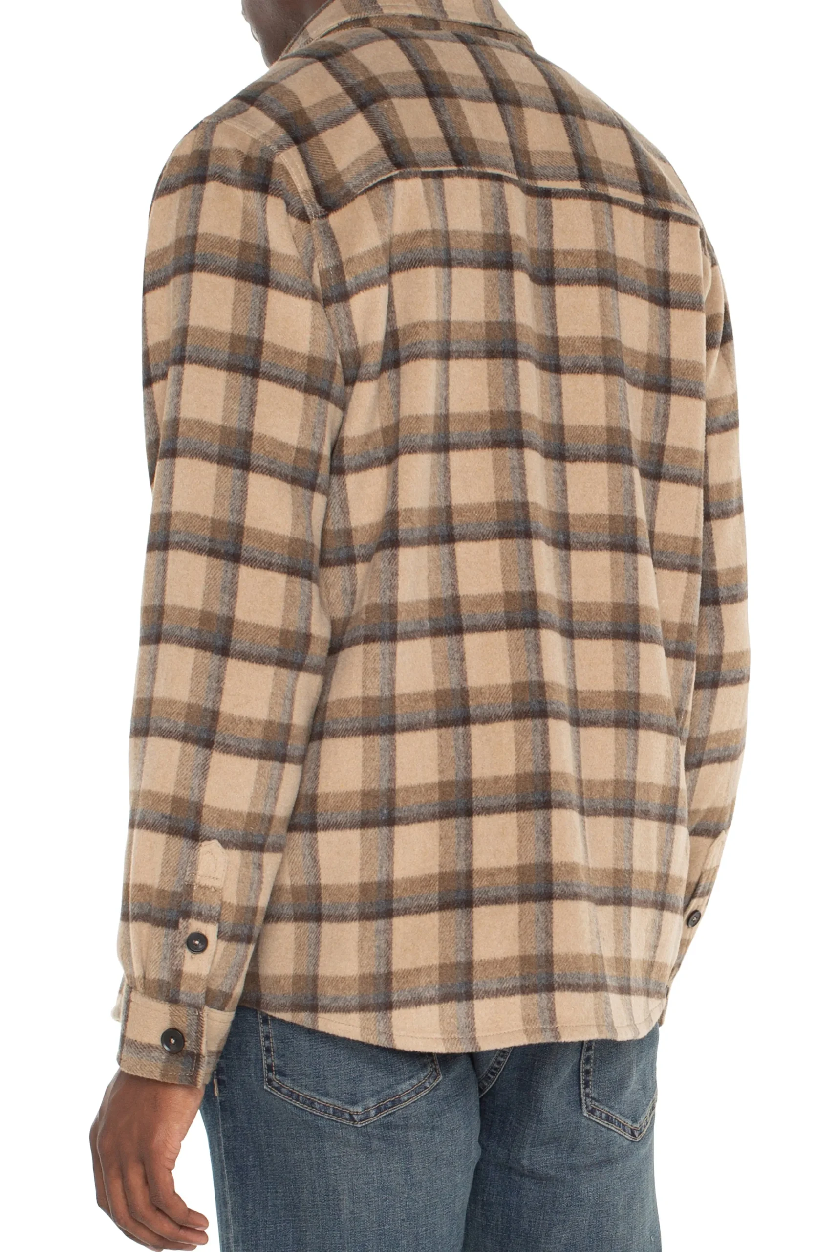 Liverpool Los Angeles Jackets & Blazers-SHIRT JACKET Tanbrownmulti