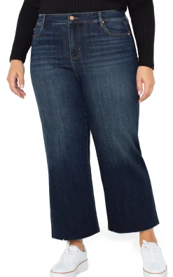 Liverpool Los Angeles Jeans-STRIDE HI-RISE CROP WITH WIDE CUT HEM Eastmoor