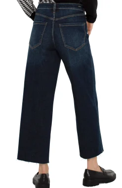 Liverpool Los Angeles Wide-Leg|Jeans-STRIDE HI-RISE WITH CUT HEM Eastmoor