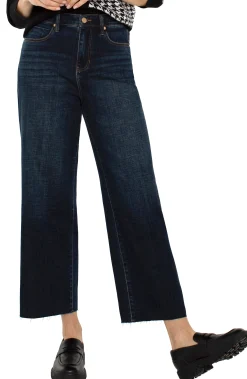 Liverpool Los Angeles Wide-Leg|Jeans-STRIDE HI-RISE WITH CUT HEM Eastmoor