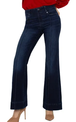 Liverpool Los Angeles Jeans-THE GIA GLIDER® FLARE WITH PINTUCKS Upland