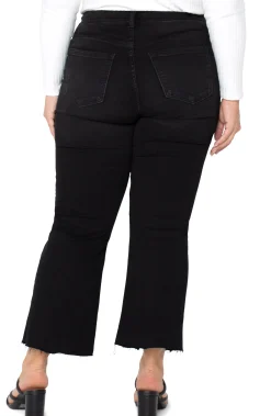 Liverpool Los Angeles Jeans-THE GIA GLIDER® CROP FLARE TWISTED SEAM Lostcreek